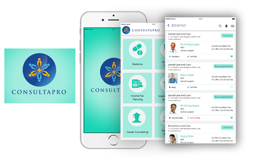 Consultpro - Healthcare App -Connects patients and doctors. screenshot 1